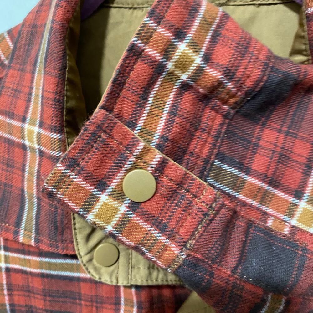 UnionBay UB Tech Reversible Performance Flannel Shacket Lined Men's Size Small - Picture 4 of 12